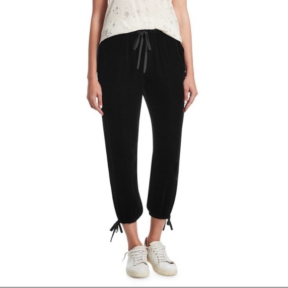 Joie Dyre Velvet Joggers - Picture 4 of 6